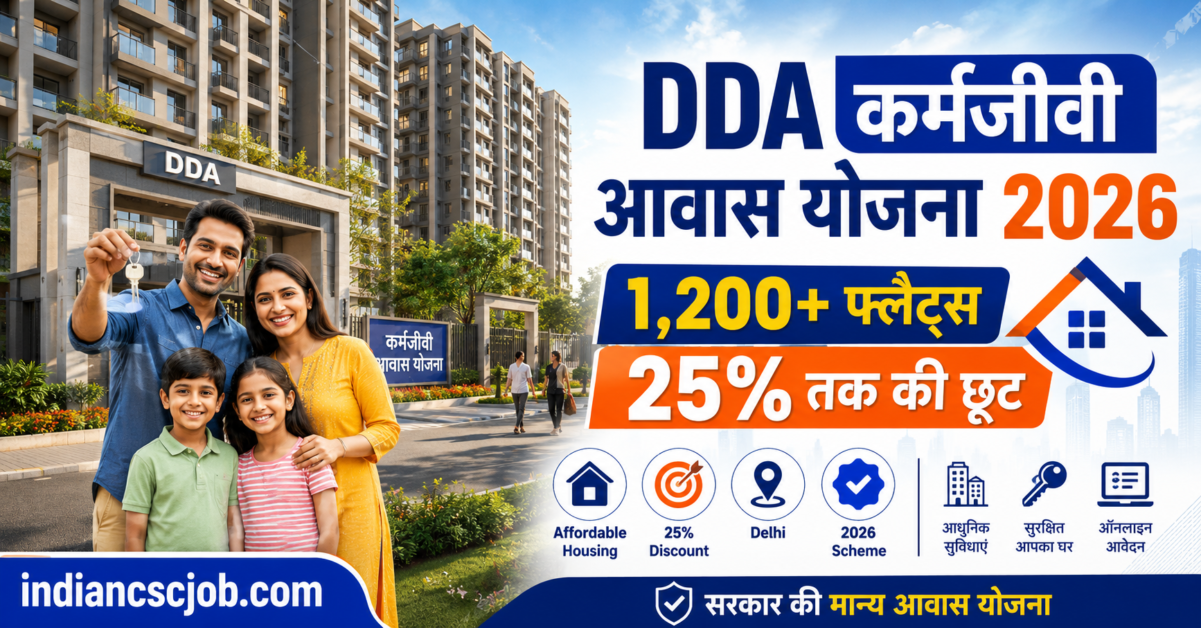 DDA Karmjeevi Awas Yojana 2026: