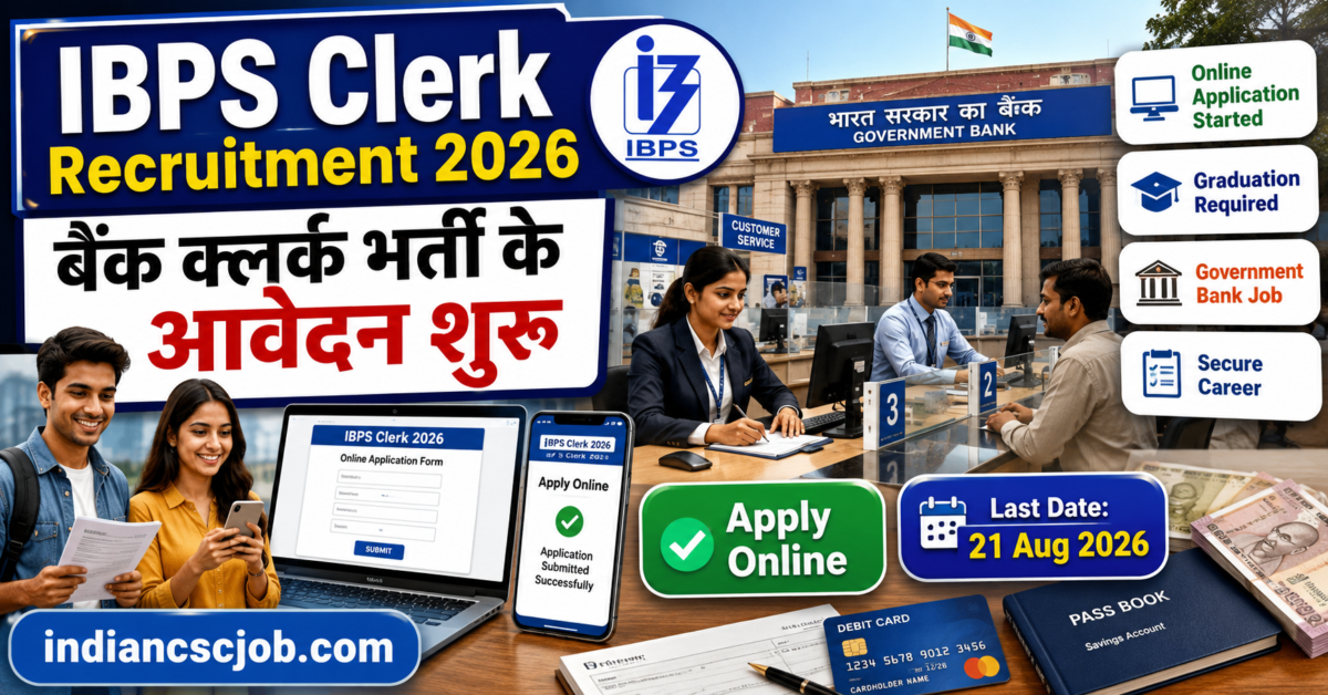 IBPS Clerk Recruitment 2026