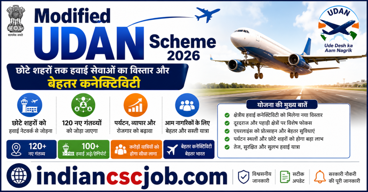 Modified UDAN Scheme 2026