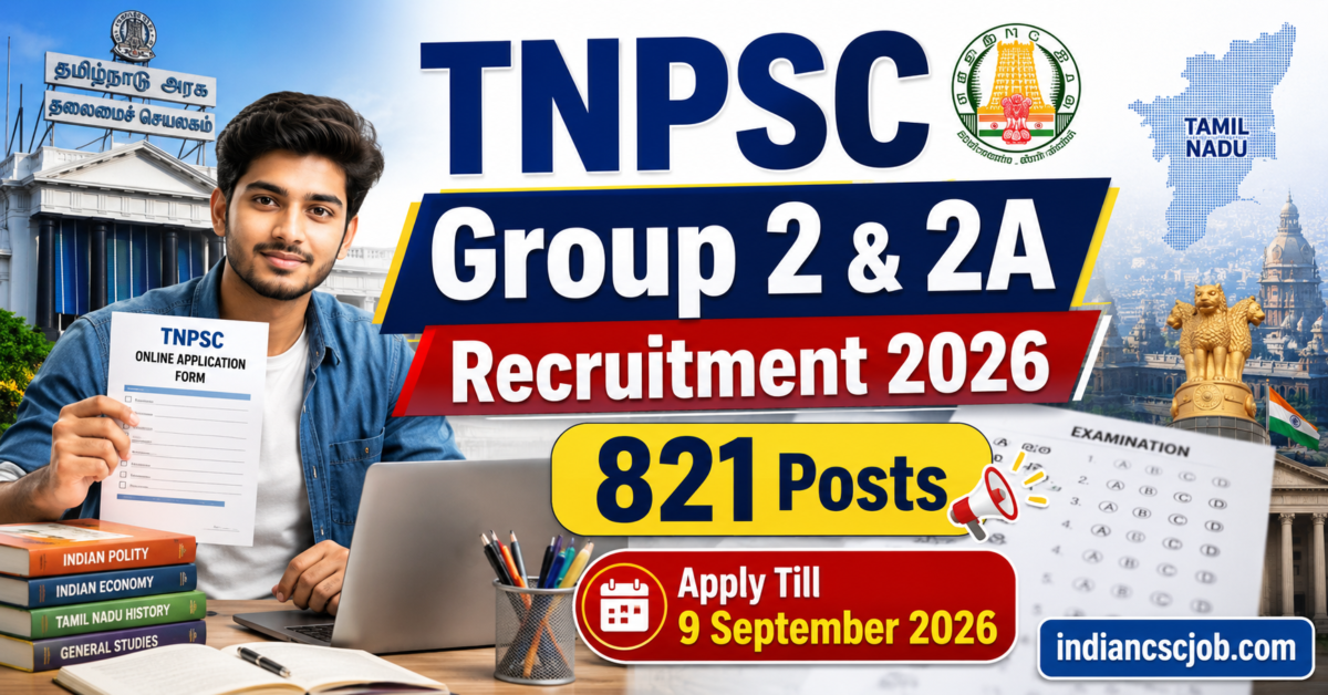 TNPSC Group 2 & 2A Recruitment 2026