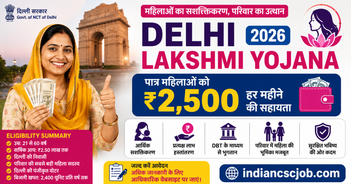Delhi Lakshmi Yojana 2026