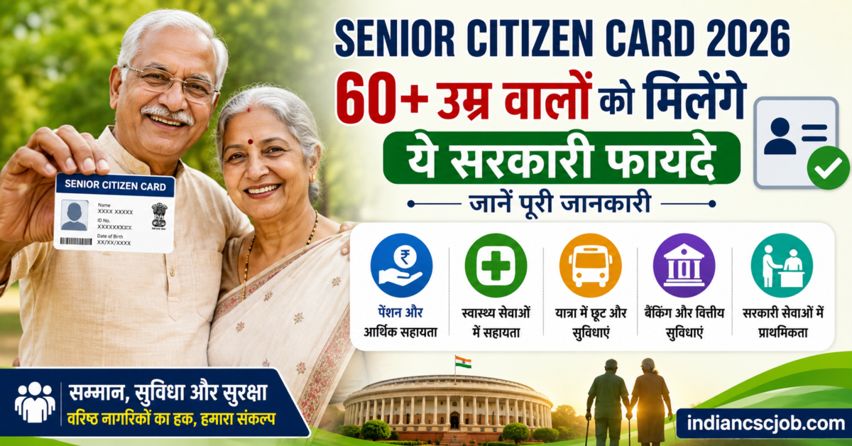 Senior Citizen Card 2026