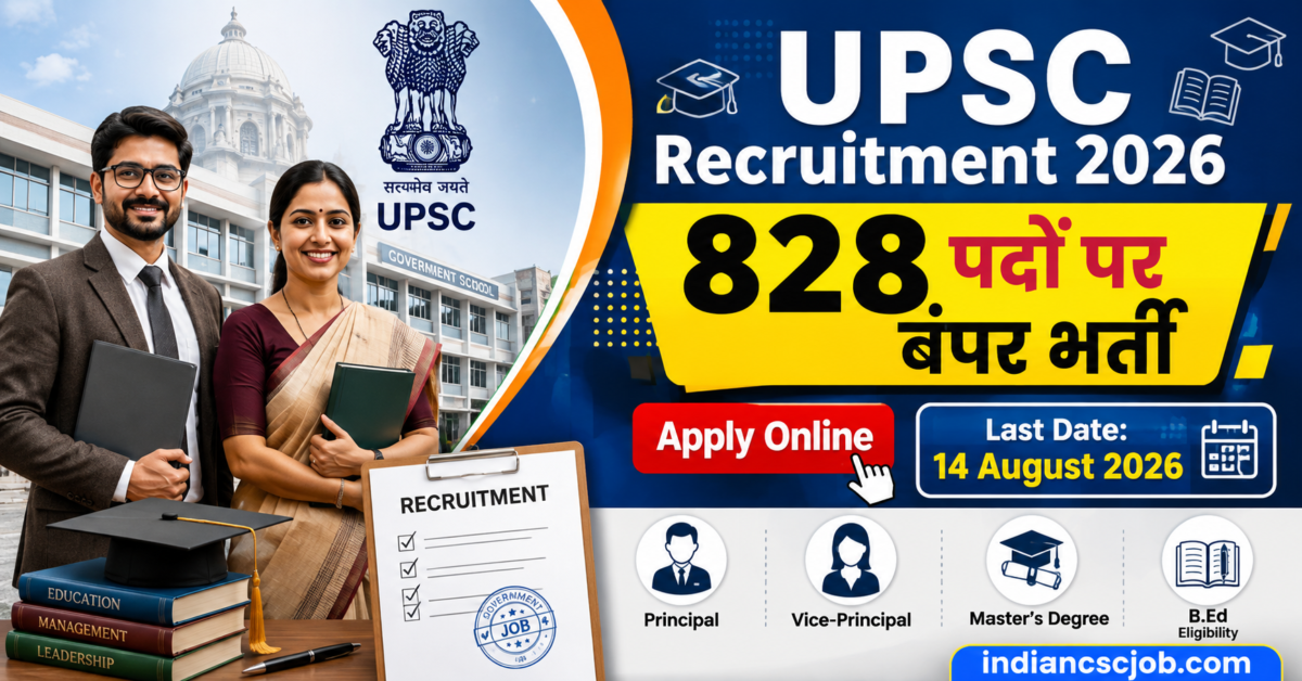UPSC Recruitment 2026