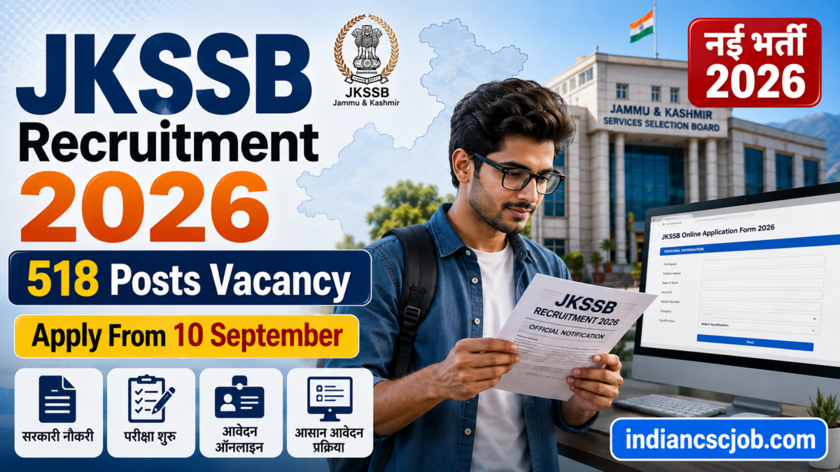 JKSSB Recruitment 2026