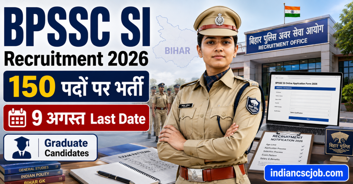 BPSSC SI Recruitment 2026
