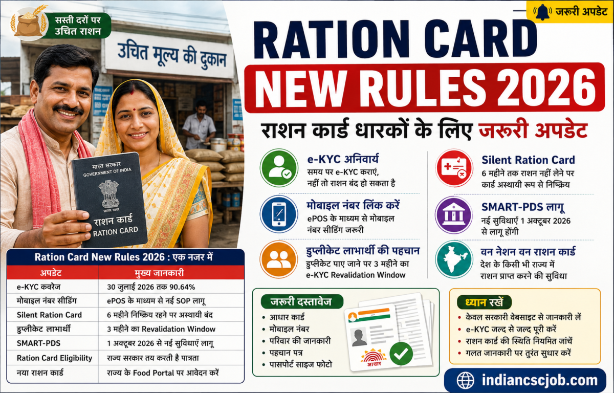 Ration Card New Rules 2026