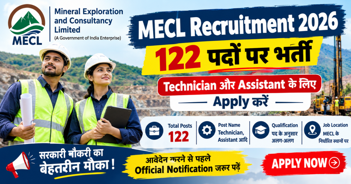 MECL Recruitment 2026
