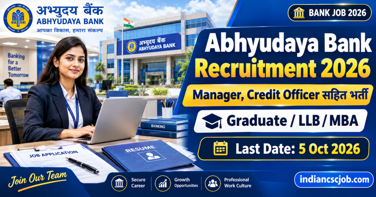 Abhyudaya Bank Recruitment 2026