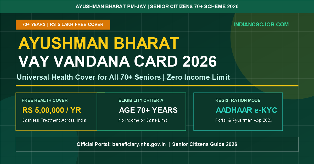 Ayushman Vay Vandana Card 2026