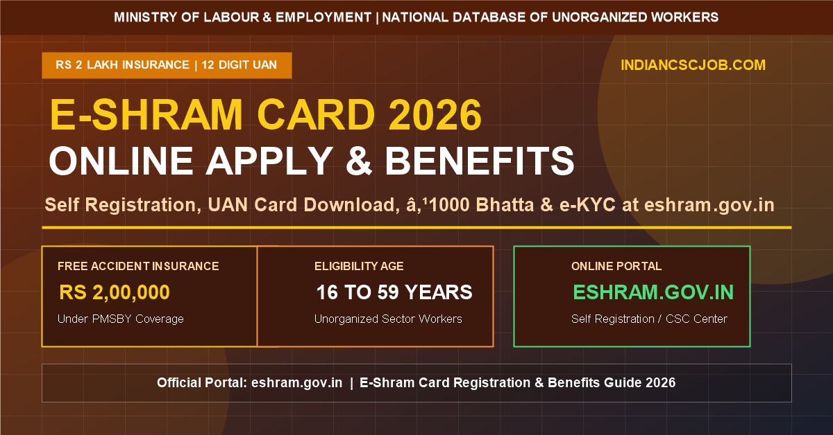 E-Shram Card 2026