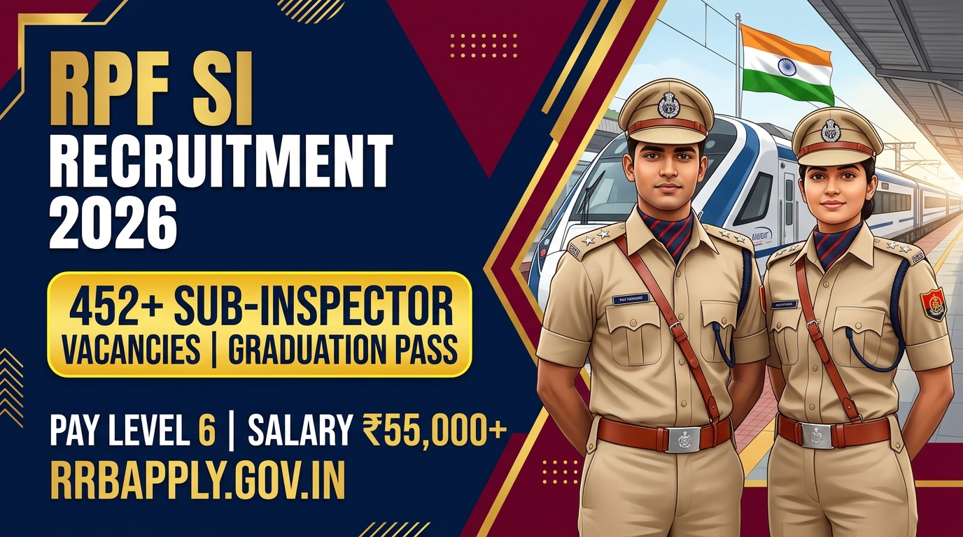 RPF SI Recruitment 2026